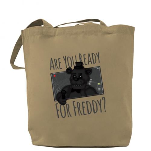 Шоппер Five Nights at Freddy's 1 37х41 см Капучино (3644578-51-99742)