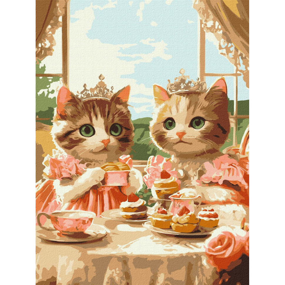 Картина по номерам Ideyka Гламурная вечеринка 30х40 см (KHO6689)