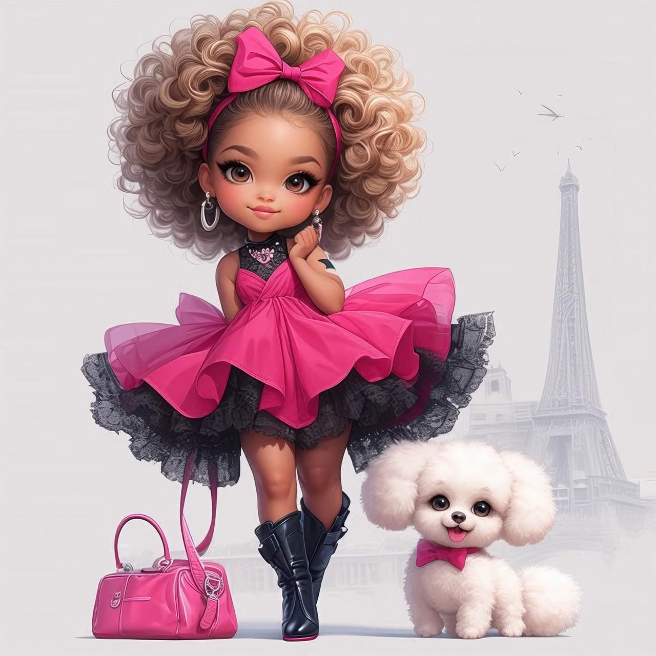 Алмазная мозаика Dream Toys Куколка в Париже 20х20 см (2987256522) Алмазная мозаика Dream Toys Куколка в Париже 20х20 см (2987256522)