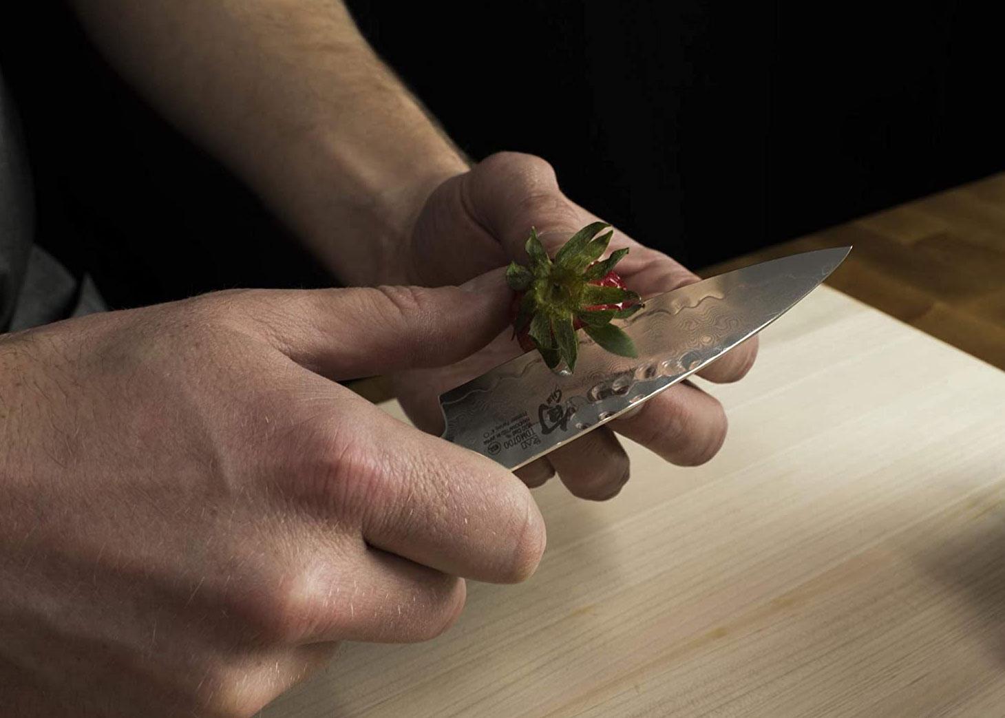 Нож кухонный KAI Shun Premier Tim Malzer для овощей 100 мм (TDM-1700) - фото 11 Нож кухонный KAI Shun Premier Tim Malzer для овощей 100 мм (TDM-1700) - фото 11