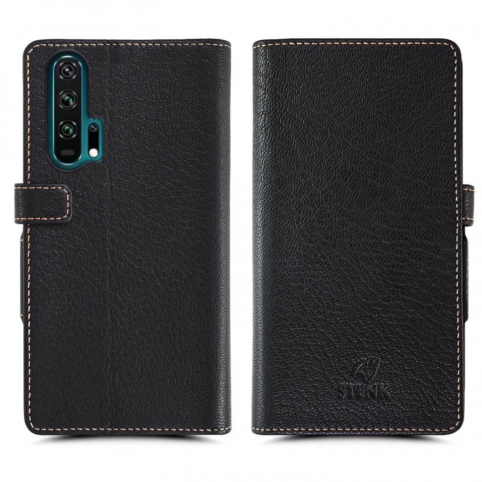 Чехол книжка Stenk Wallet для Huawei Honor 20 Pro Черный (67243)