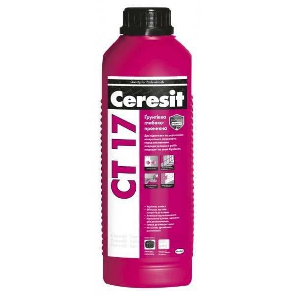 Ґрунтовка глибокопроникна CT-17 для мінеральних поверхонь 2 л (28715643)