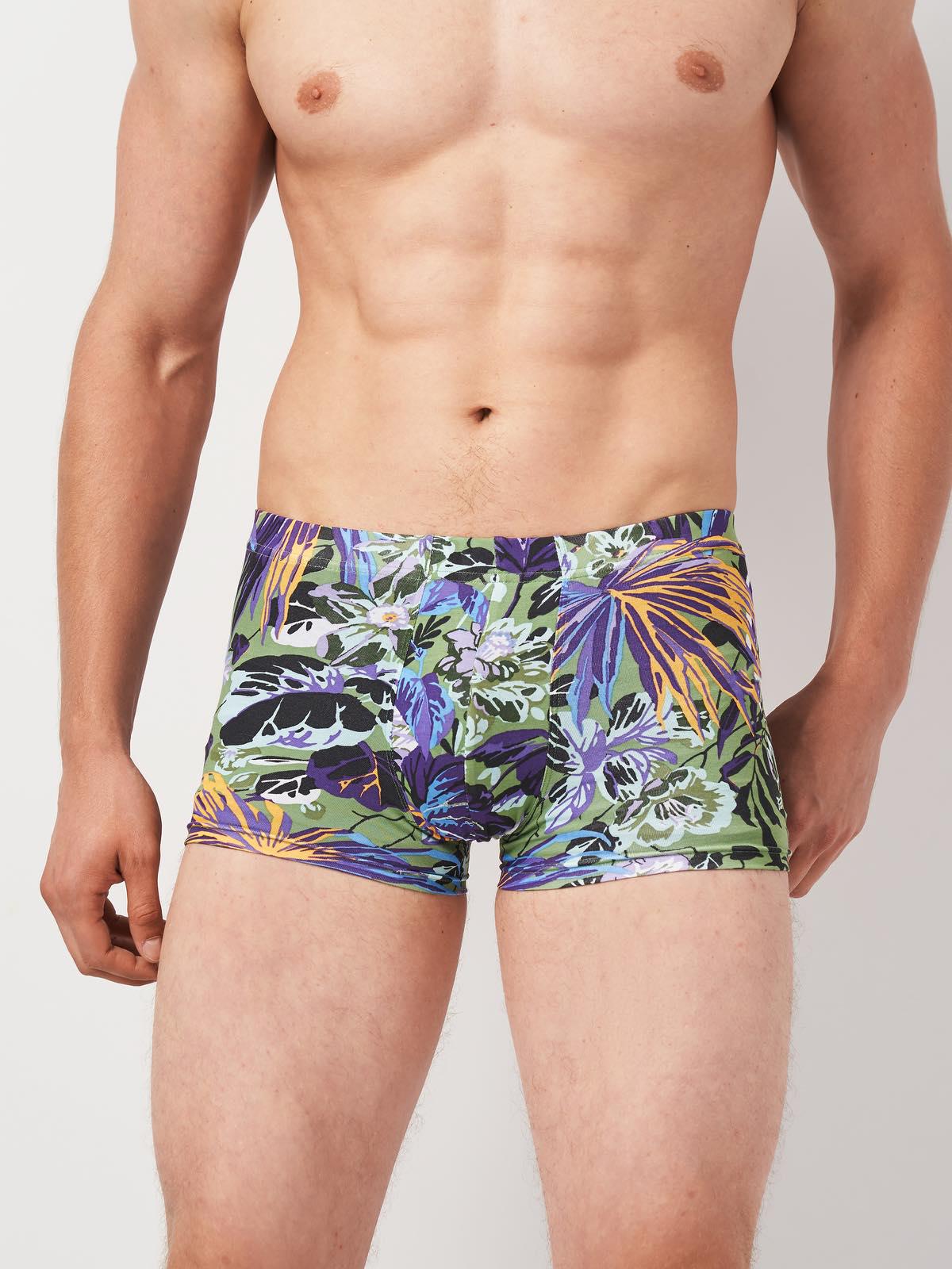 Трусы S Зелено-фиолетовый (5643107wer)