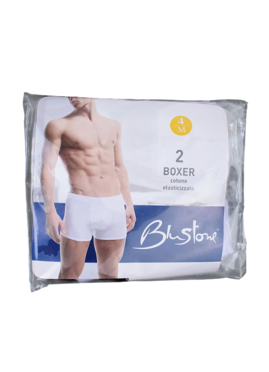 Трусы мужские боксеры Blustone 2 шт. р. 54/XXL Белый (34520026)