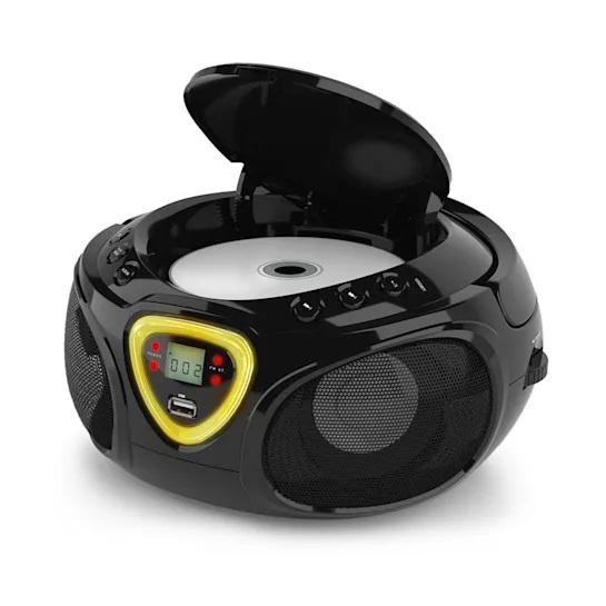 ᐉ Бумбокс Auna Roadie CD Boombox FM Radio Light Show (10029814 ...