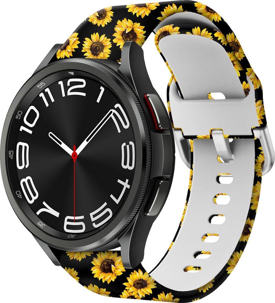 Ремешок Colorful для Galaxy Watch 6 Classic 43 мм Sunflowers (37668)