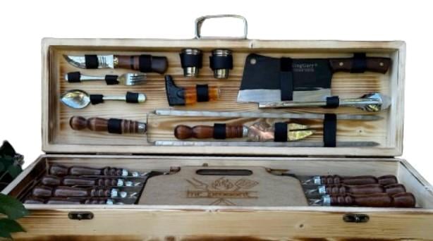 Набор шампуров Волкодав elite в кейсе (19139418)