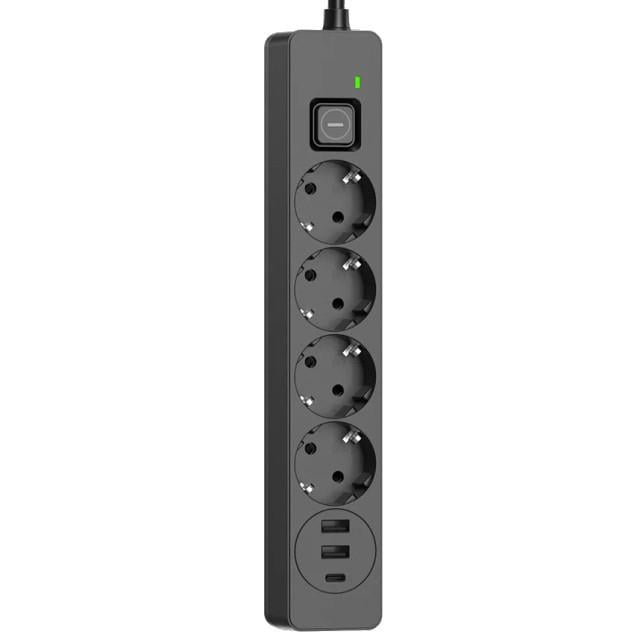 Фільтр мережевий СolorWay CW-CHE432PDB 4 розетки/3USB (3240069761)