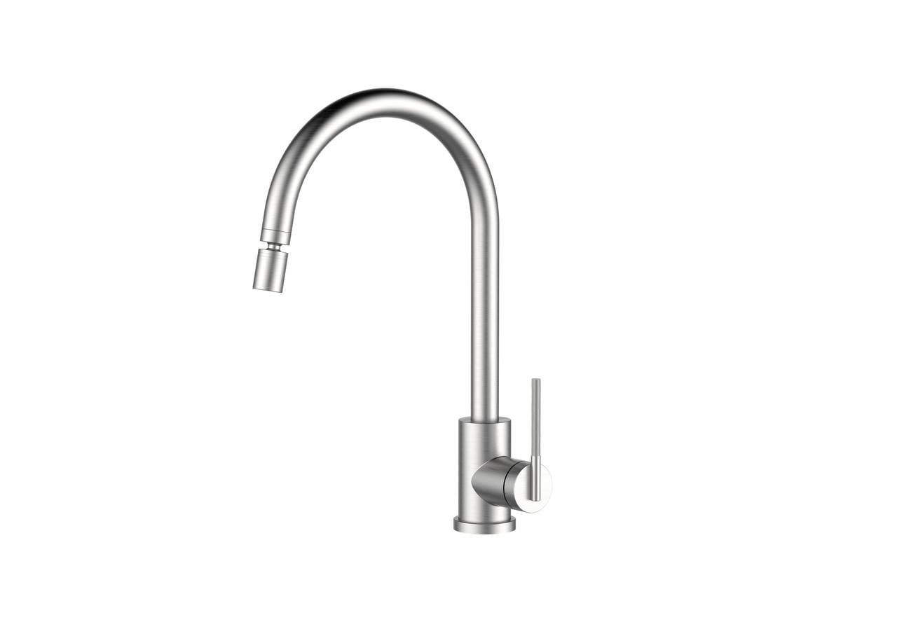 Смеситель кухонный Nett ES-22 из нержавеющей стали (2999643112)