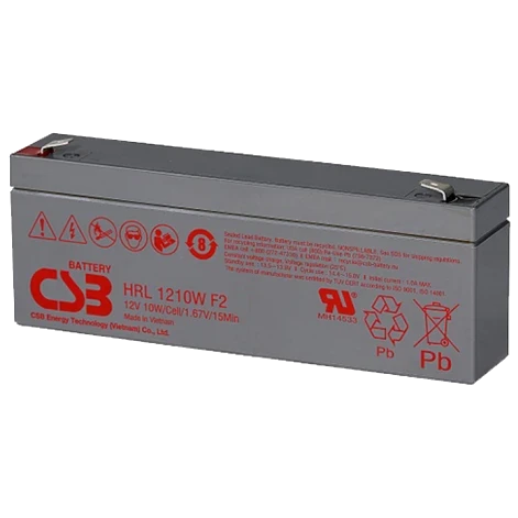 Батарея акумуляторна CSB HRL1210W F2FR 12В 2,3 А/г (2932004721)