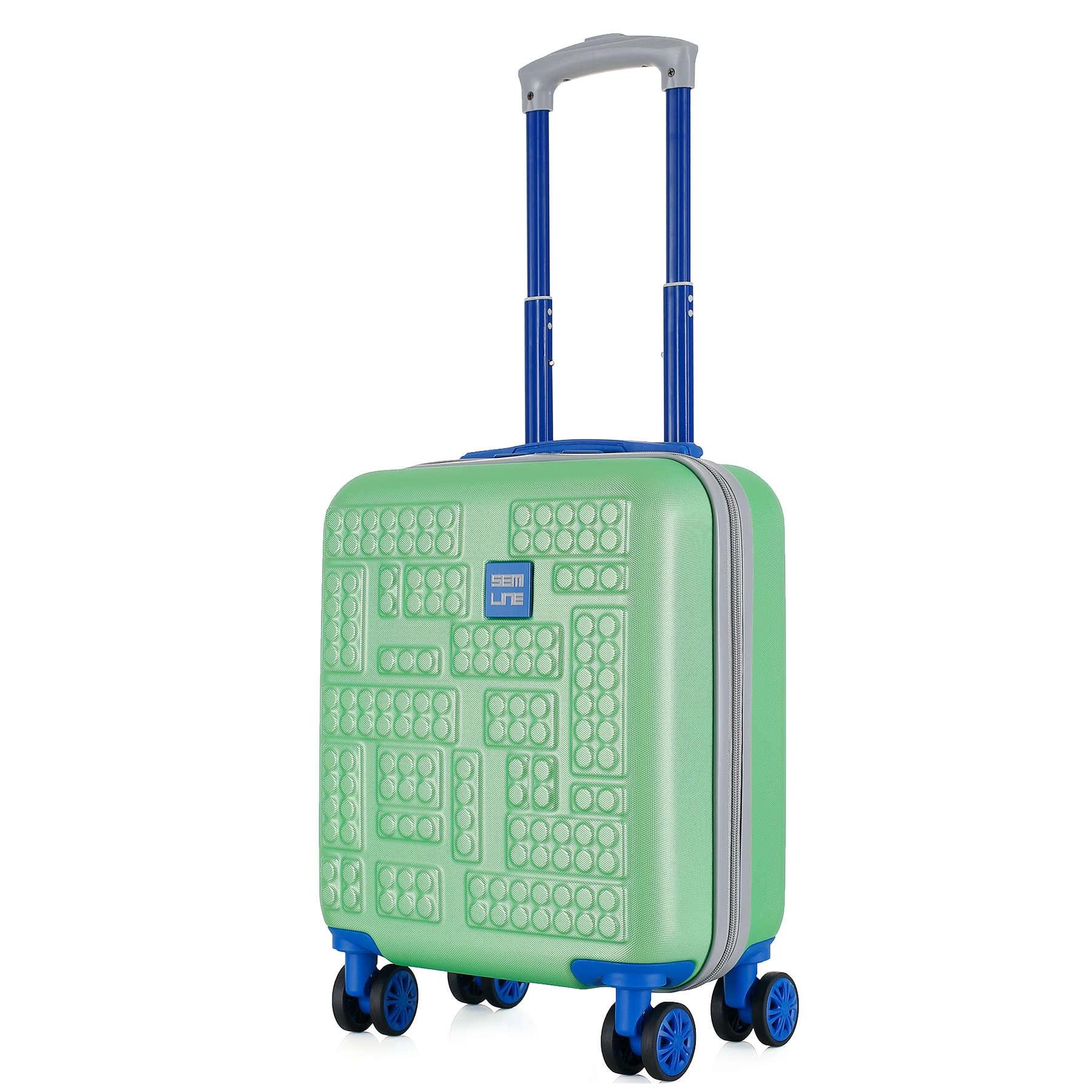 Валіза дитяча SEMI LINE 16" Green/Blue (T5890-1)