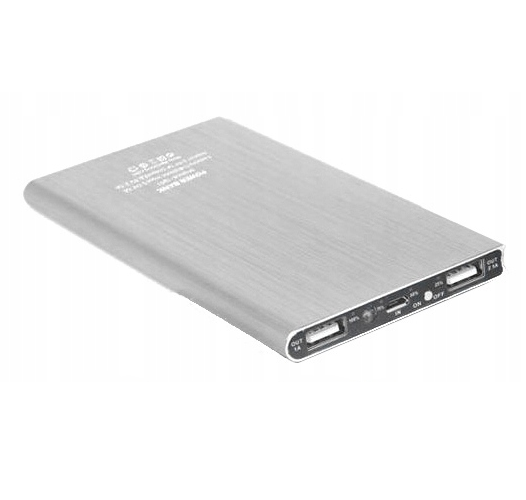 Повербанк HiTech Ltd US13B 4000 mAh Grey