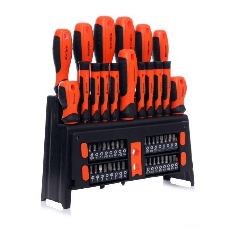 Набор отверток и бит Kraft&Dele KD10950 50 шт. с магнитизатором - фото 9 Набор отверток и бит Kraft&Dele KD10950 50 шт. с магнитизатором - фото 9