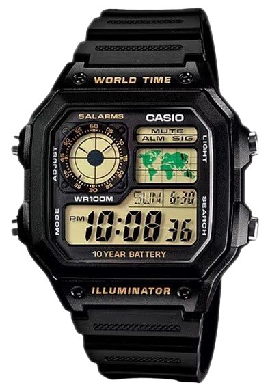 Часы кварцевые Casio AE-1200WH-1BVEF (AE-1200WH-1BVEF)