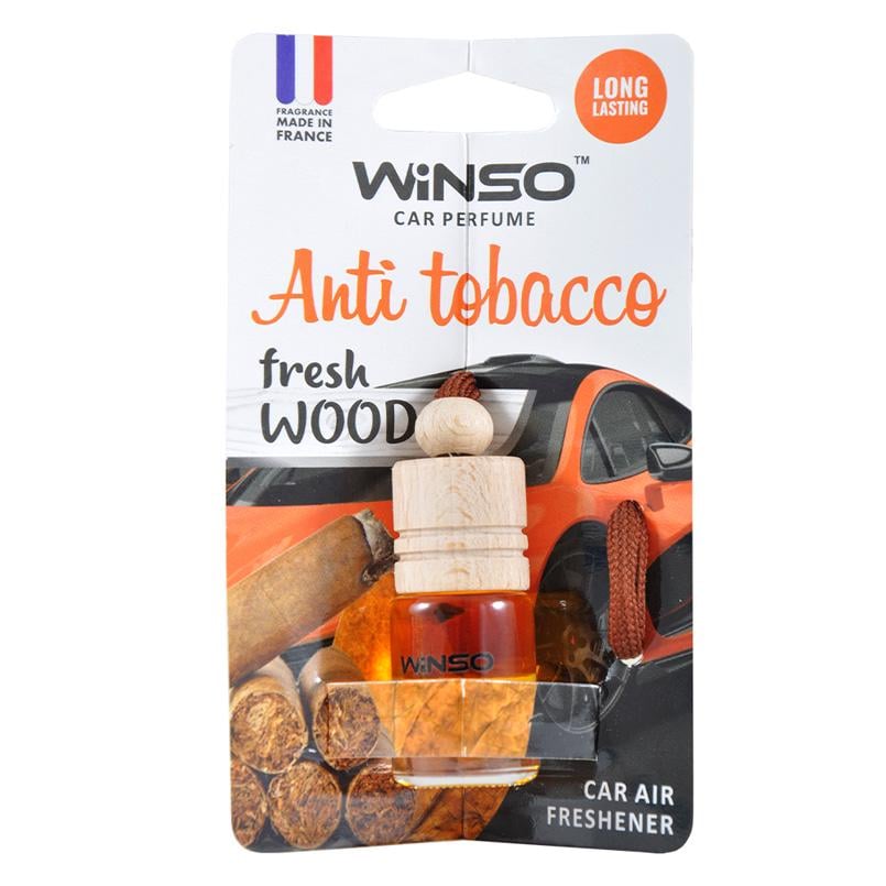 Ароматизатор WINSO Fresh Wood Anti Tobacco 4 мл (530290)