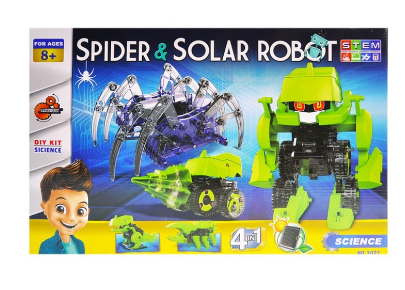 Робот-конструктор STEM-class 1021 на солнечных батареях (1021)