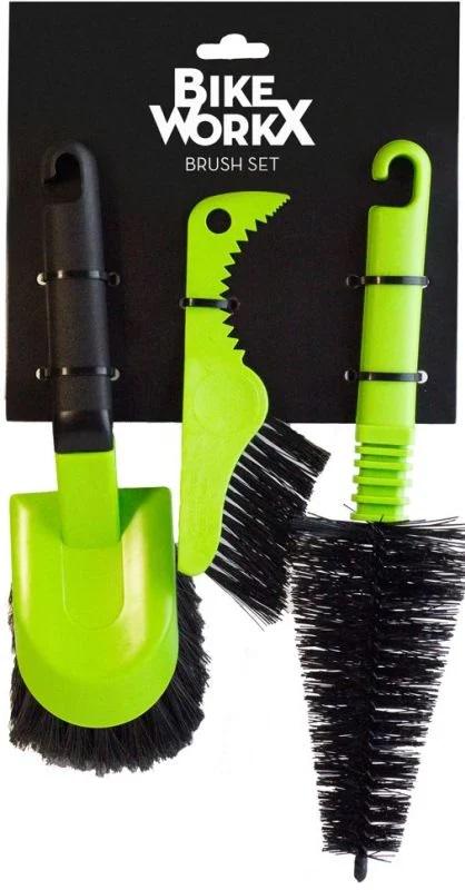 Набір щіток для чищення велосипеда BikeWorkx Brush Set