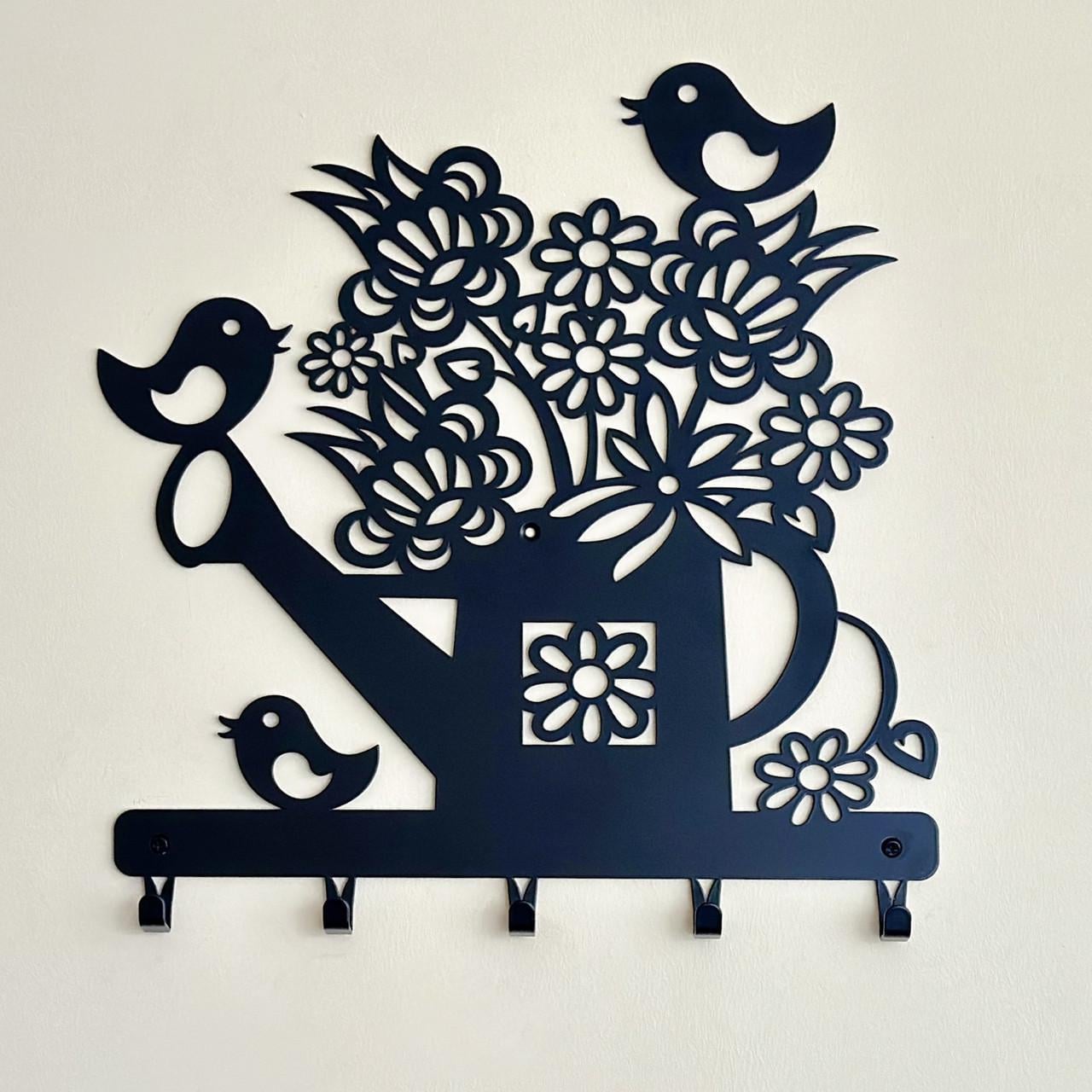 Ключница Лейка 5 крючков 25 см (32022527S)