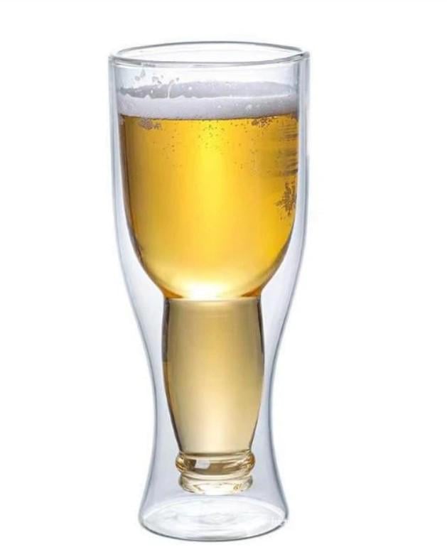 Стакан пивной с двойными стенками 350 мл