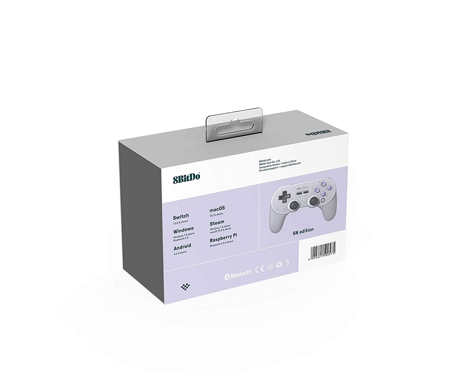 Геймпад Bluetooth джойстик 8Bitdo Sn30 Pro + (SN edition) PC/Mac/Android/Nintendo Switch - фото 7