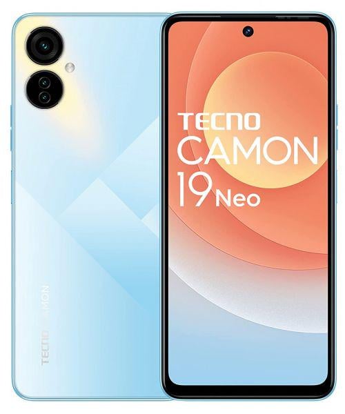 Мобильный телефон Tecno Camon 19 Neo CH6i 6/128 GB Dual Sim Ice Mirror Blue (4895180783968)