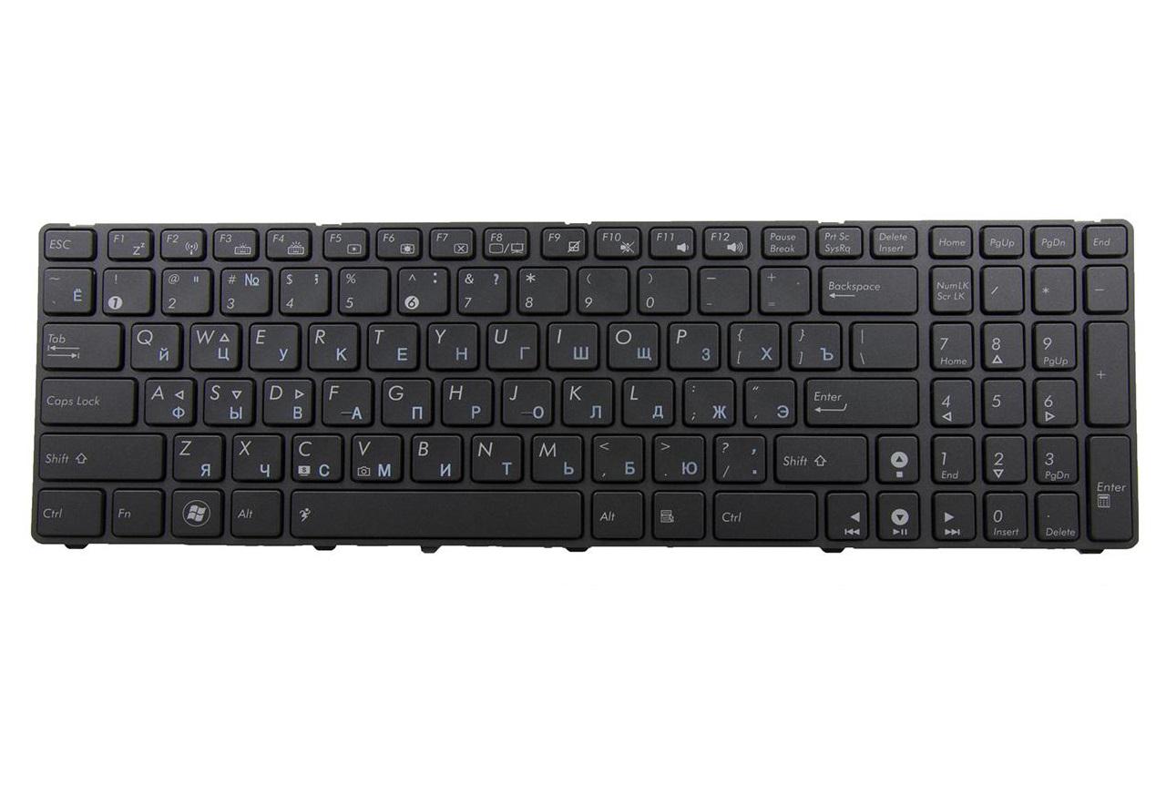 Клавиатура для ноутбука Asus X5 X5L с подсветкой клавиш матовая (04GNV32KRU00)