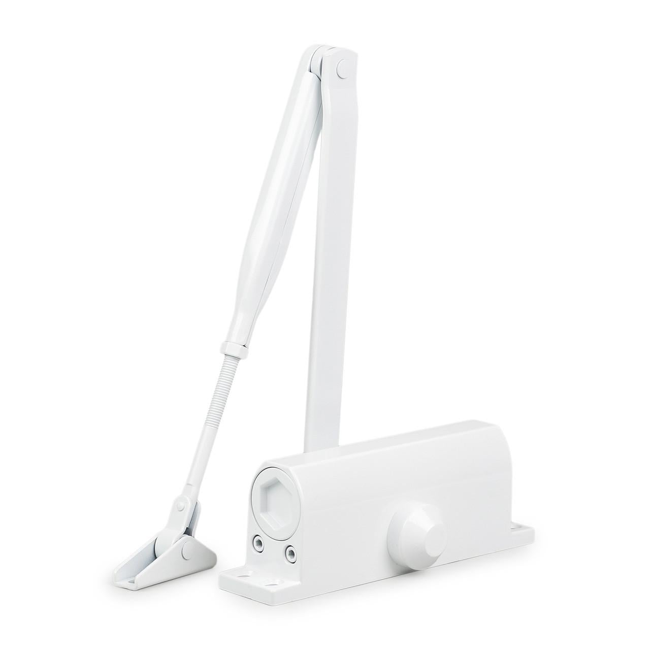 Дверний доводчик Siba SB-1024 EN2/3/4 до 80 кг Білий (SB-1024 White)