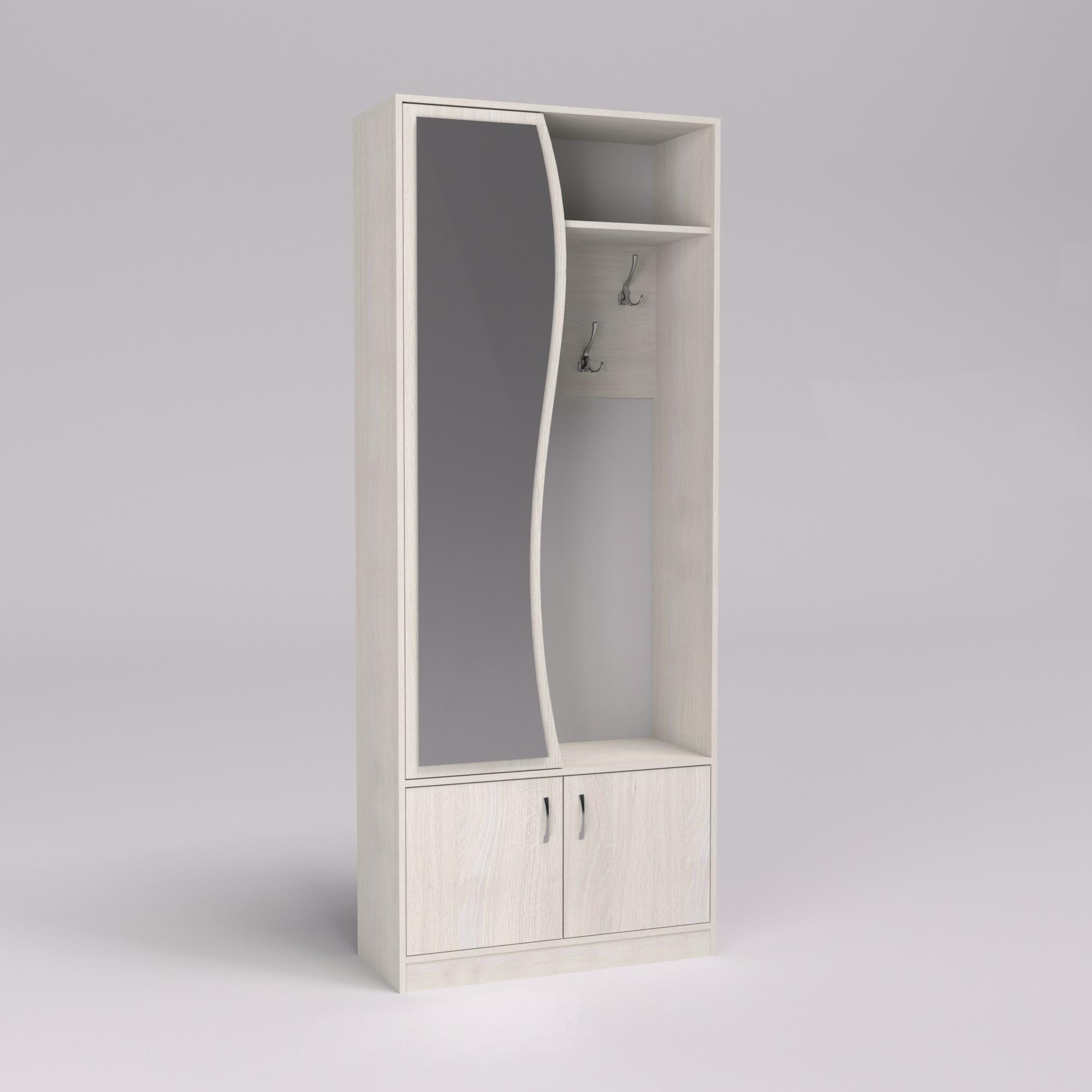 Передпокій ГКШ-3 840х350х2100 мм Дуб Шамоні Світлий (13028)