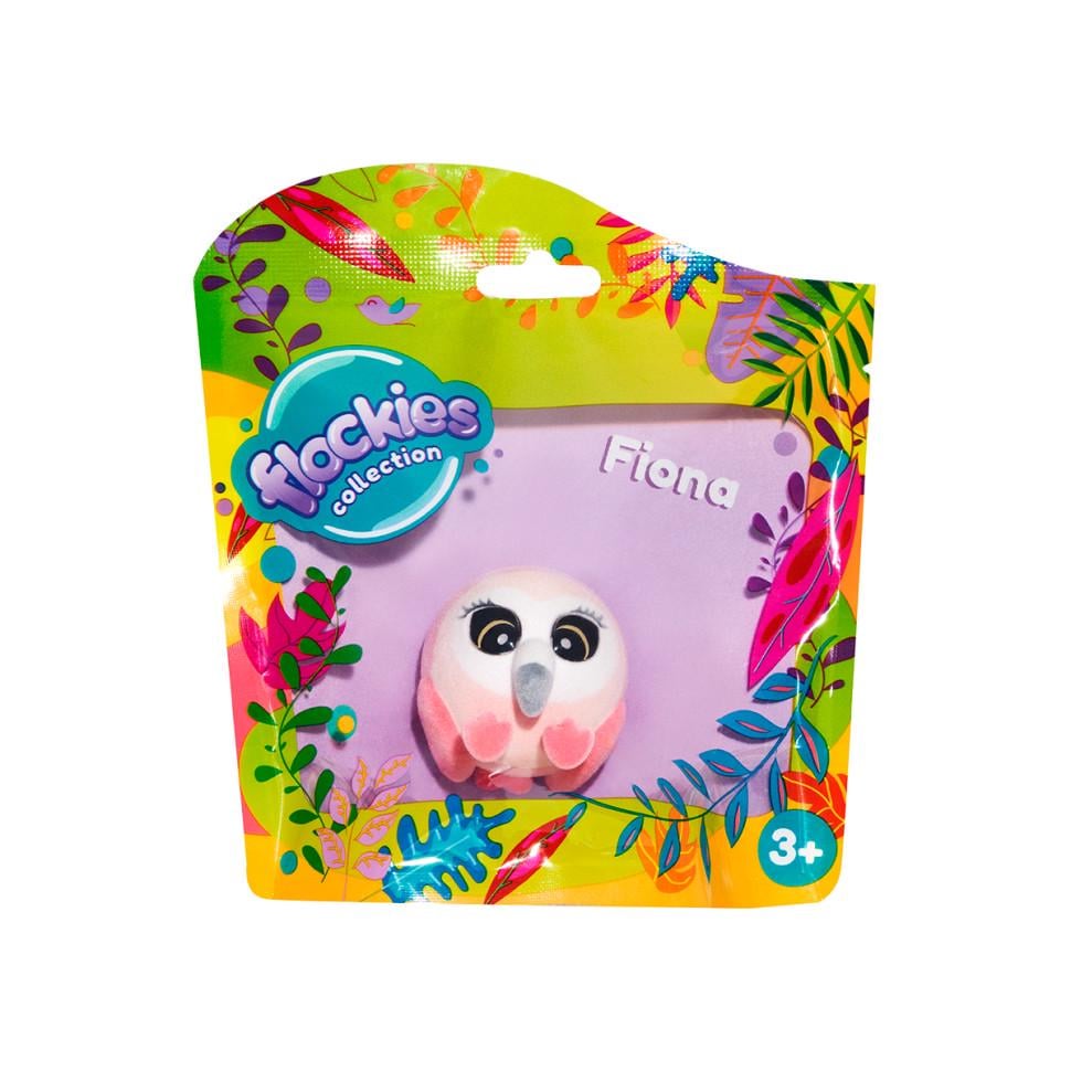 Игрушка-фигурка коллекционная Flockies Фламинго Фиона Коричневый (IF-174-F-377)