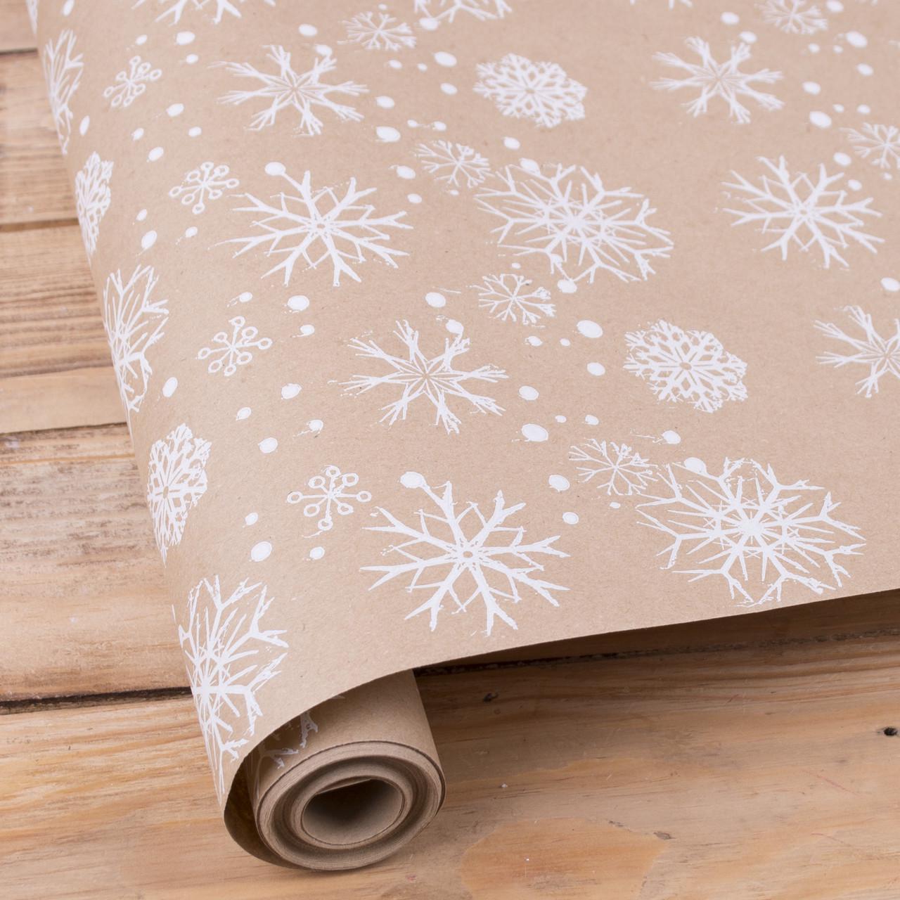 Бумага Снежинка 10 м Крафт (3832-63)