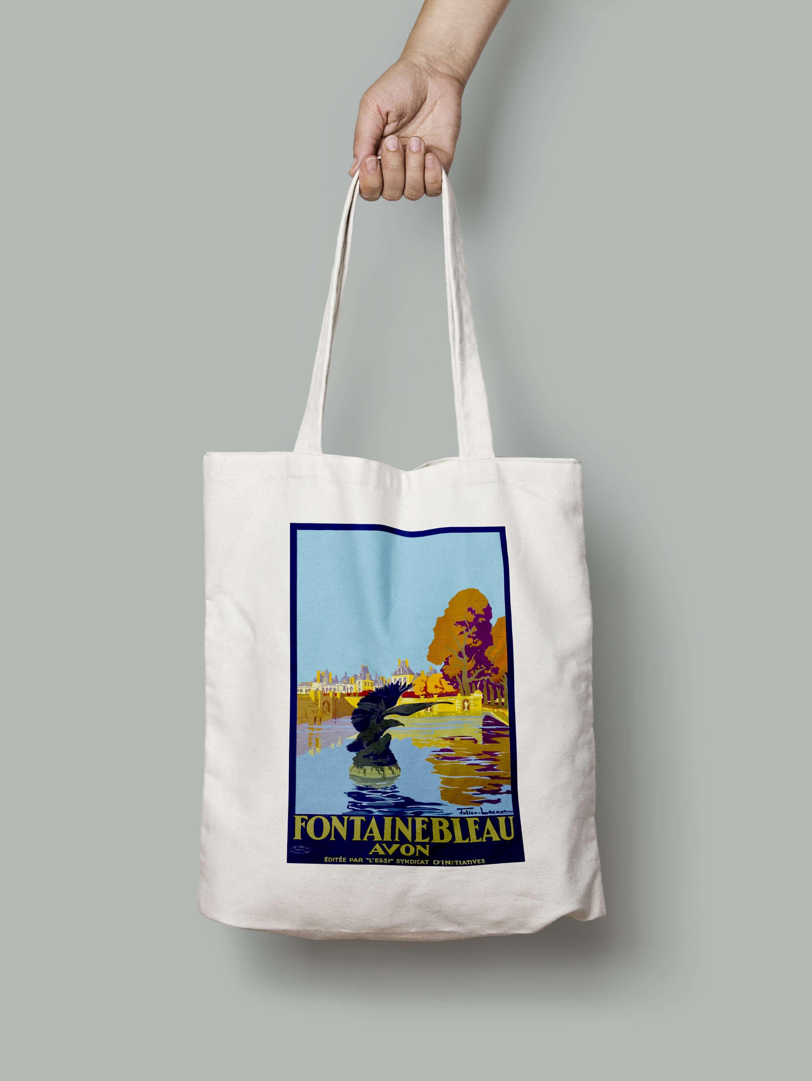 Эко-сумка Фонтенбло Париж Франция шопер (fontainebleau_paris_france_Bag)