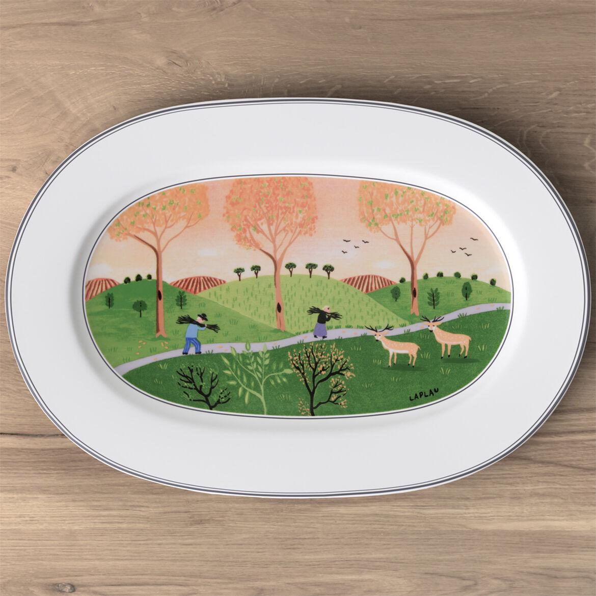 Блюдо сервировочное Villeroy & Boch Design Naif 34,2х13,5 см (1023372910)