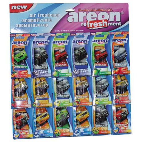 Освежитель воздуха гель Areon-vip Авто Mix на планшете (Авто Mix)