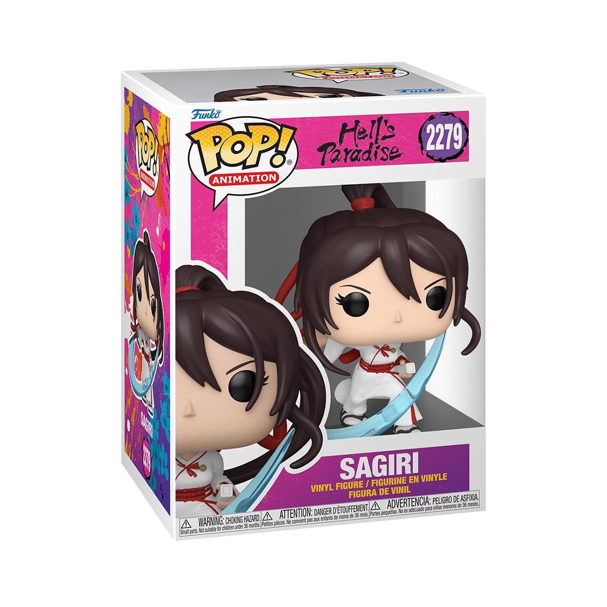 Детская игровая фигурка Funko POP Адский рай Сагири Hell's Paradise (1206472605) Детская игровая фигурка Funko POP Адский рай Сагири Hell's Paradise (1206472605)