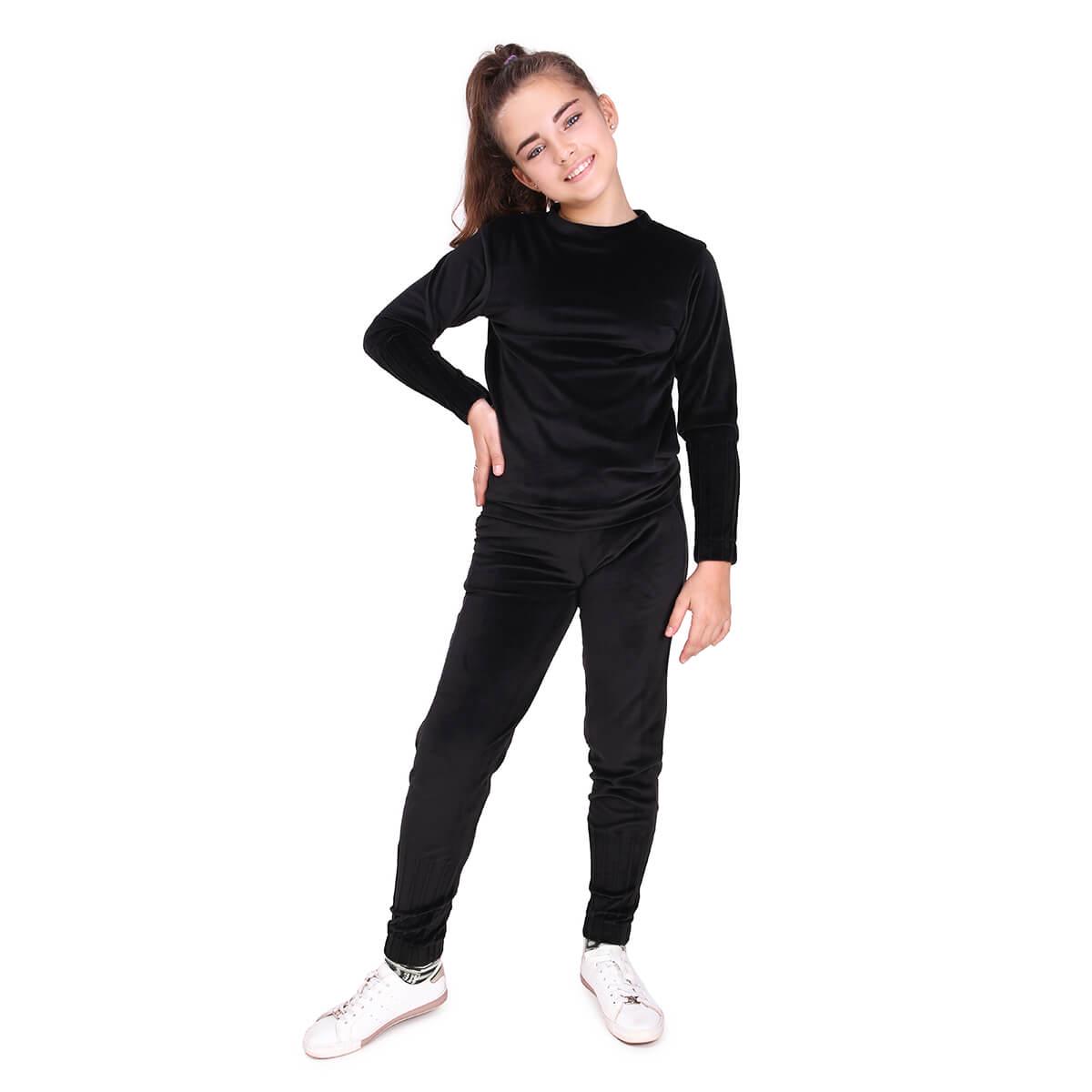 Спортивный костюм Timbo Bella р. 34 8-9 лет 134 см Черный (K056531)