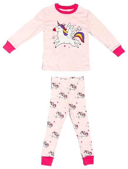 Пижама детская Единороги 100-105 см Розовый (574) Пижама детская Единороги 100-105 см Розовый (574)