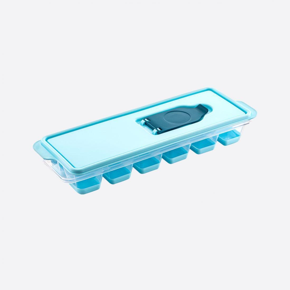 Комплект форм для льда Dunya Plastik 16014 с крышкой 25х8х3 см 2 шт. (8696287160142)