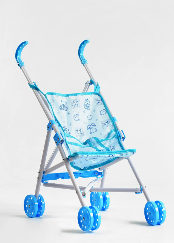 Коляска для кукол TK Group складная конструкция в пакете