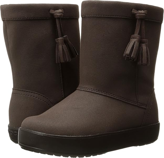 Чоботи  для дівчинки Crocs LodgePoint Brown р. 32/33 Коричневий (26782)