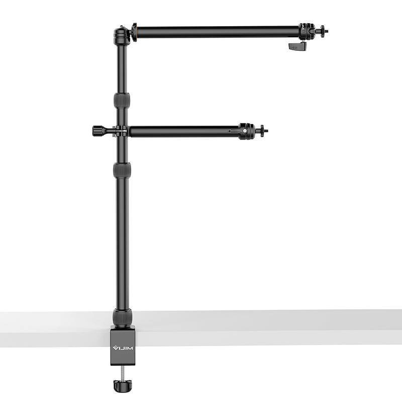Штатив-держатель для камеры микрофона с креплением к столу Ulanzi Vijim LS11 Removable universal arm table top light stand Black (2685)