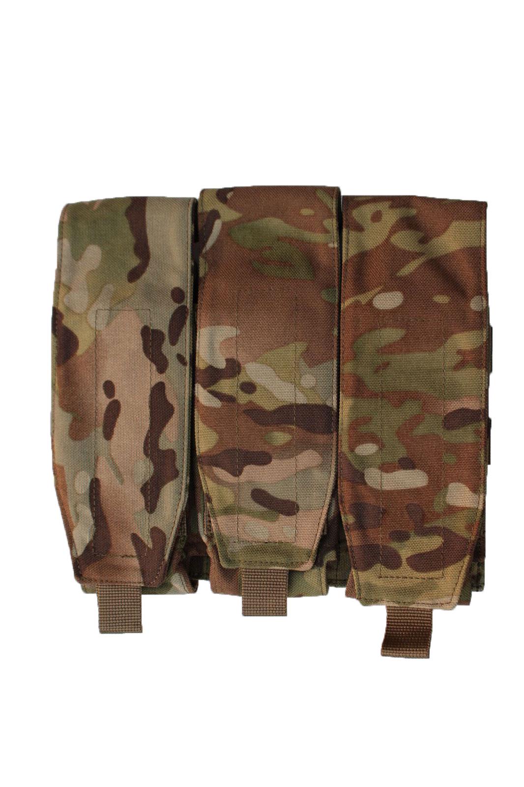 Подсумок универсальный на 3 рожка Molle Cordura 1000D Karabat Мультикам (060423-202-М)