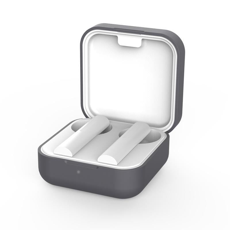 Чехол для наушников Xiaomi Mi Air 2 SE TWSEJ04WM/ZBW4495CN силиконовый Темно-серый (2383P)