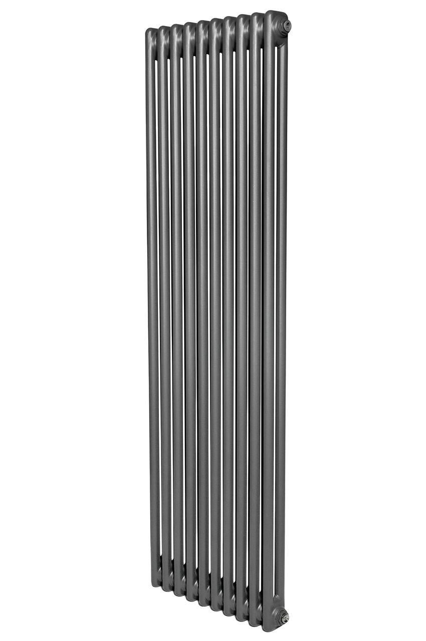 Радиатор дизайнерский ARTTIDESIGN Bari II 10/1800/470/50 мм вертикальный Серый матовый (AD-BR.II.10.180.47.5.G)