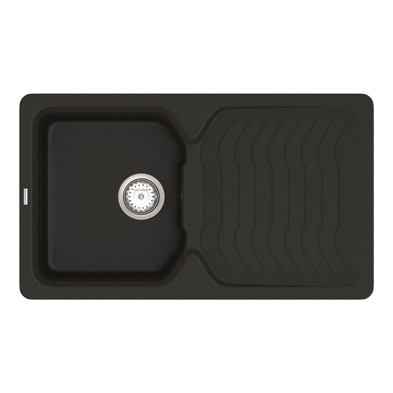 Кухонна мийка з сифоном Sigma SMP 02.85 Black