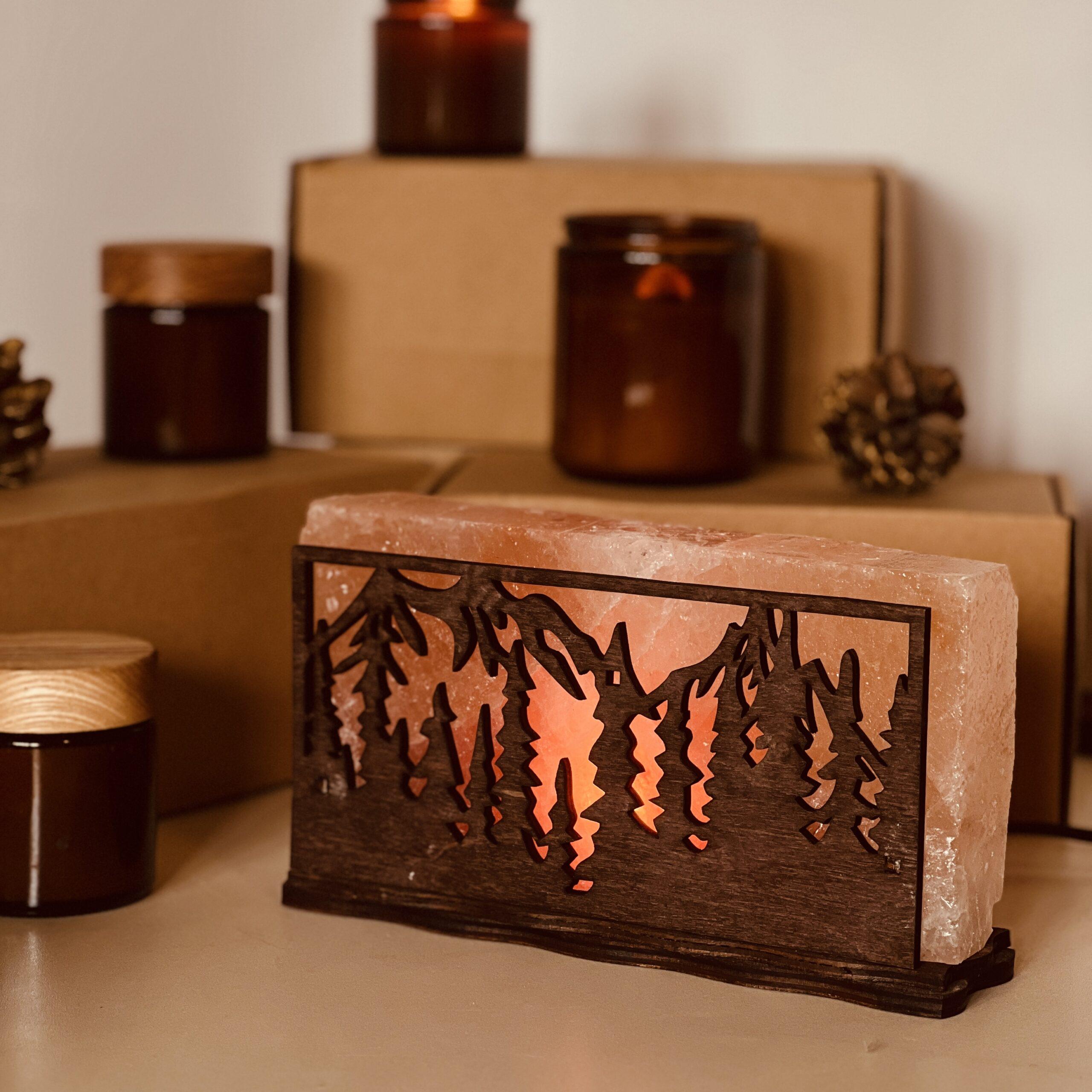 Соляная лампа декоративная Himalayan Природа 2 кг (29903013) - фото 3