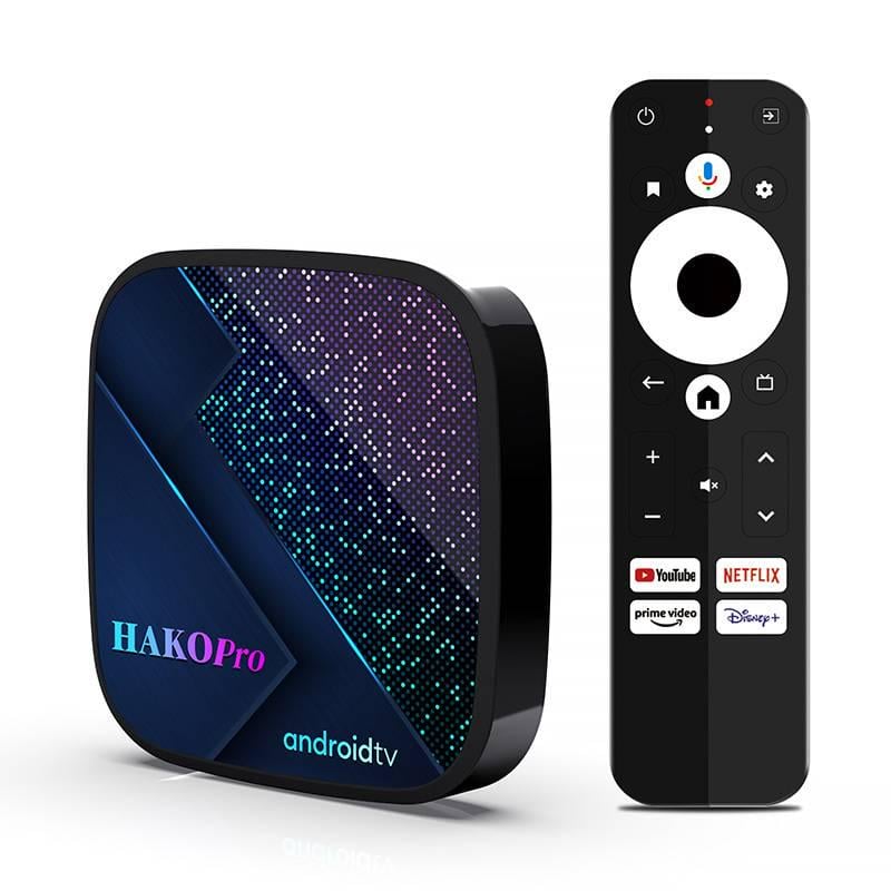 Смарт-приставка H96 Hako Pro NETFLIX 4/32 Гб Android TV 11 (541-N)