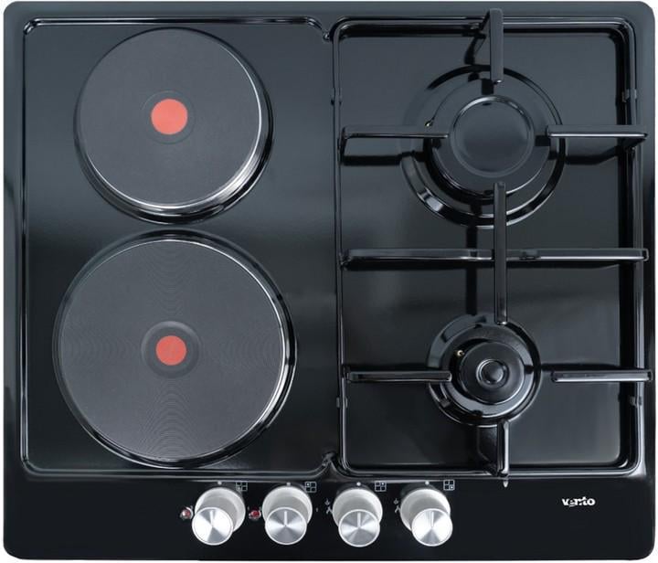 Варочная поверхность комбинированная Ventolux HG622 B2 S BK (10969) Варочная поверхность комбинированная Ventolux HG622 B2 S BK (10969)