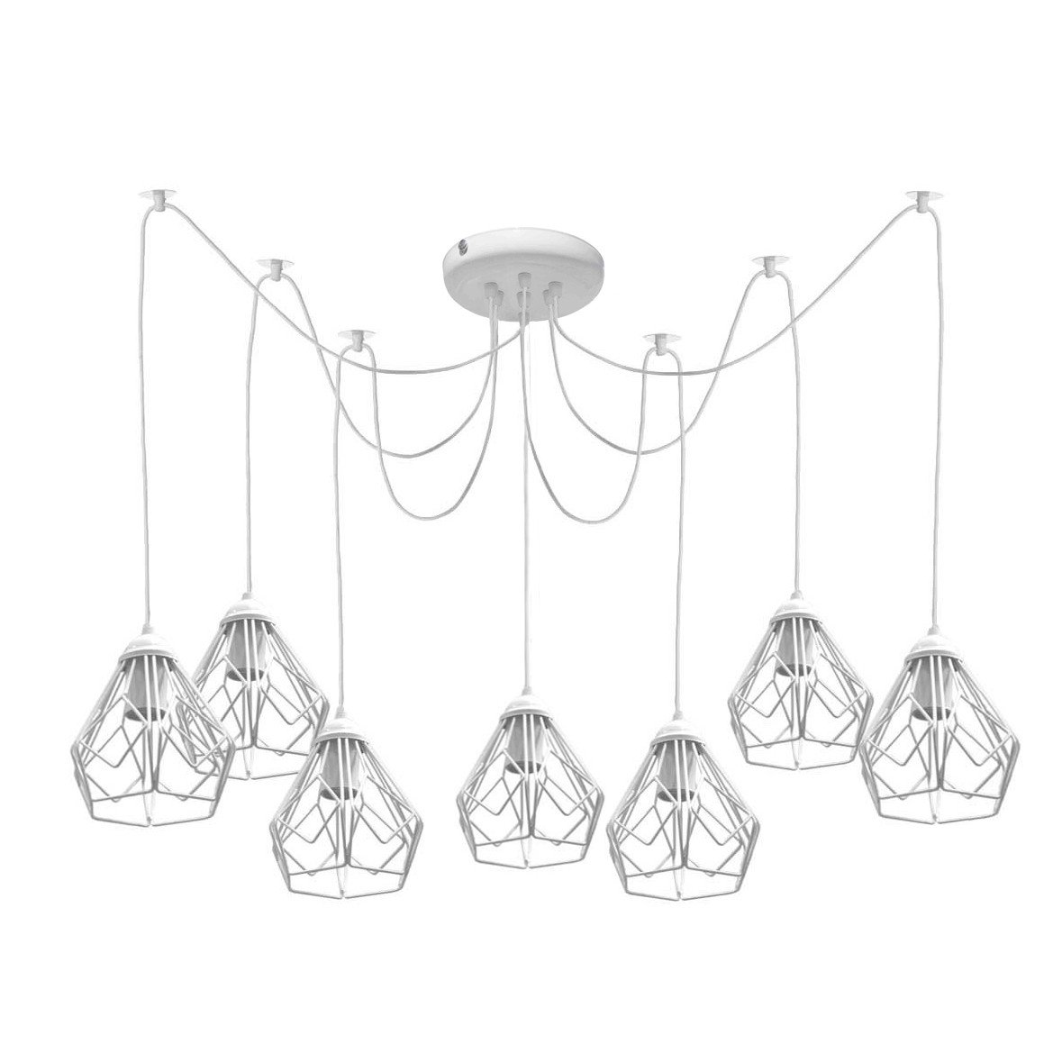 Люстра-павук MSK ELECTRIC Milan NL 538-7 W