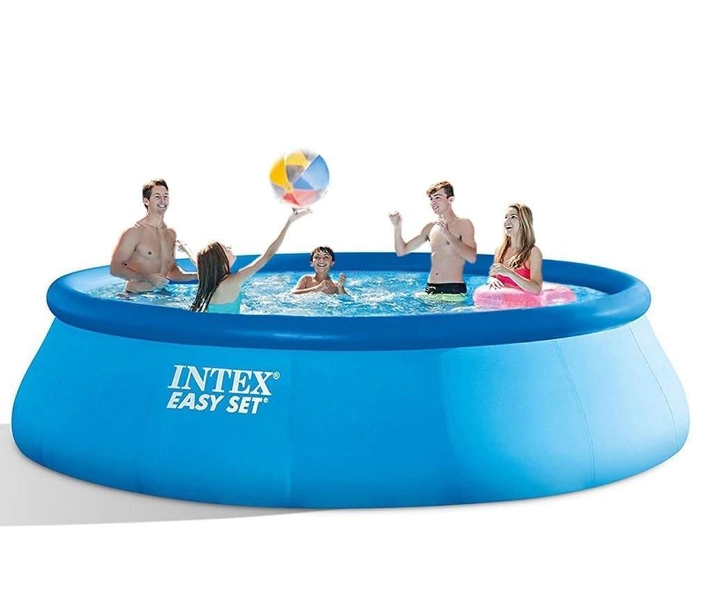 Бассейн наливной надувной Intex 28158 взрослый круглый открытый большой на дачу 457x84 см 9792 л (D-2019091804) - фото 2 Бассейн наливной надувной Intex 28158 взрослый круглый открытый большой на дачу 457x84 см 9792 л (D-2019091804) - фото 2