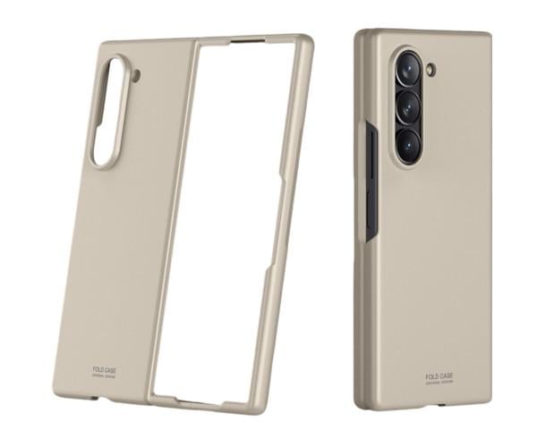 Чохол-накладка Omeve Shockproof Military для Samsung Galaxy Fold6 Світло-коричневий